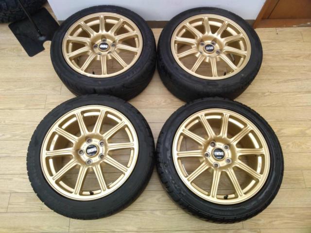 ล้อแท้ Subaru BBS Impreza WRX STI/GDB รุ่นปลาย + KENDA KR20