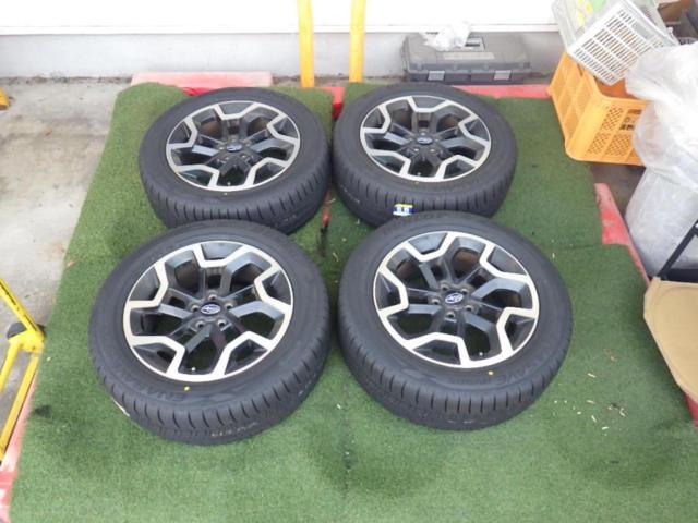 ล้อแท้ Subaru (SUBARU) XV GP series ปลายดำขัดเงา + DUNLOP (ดันลอป) ENASAVE RV505