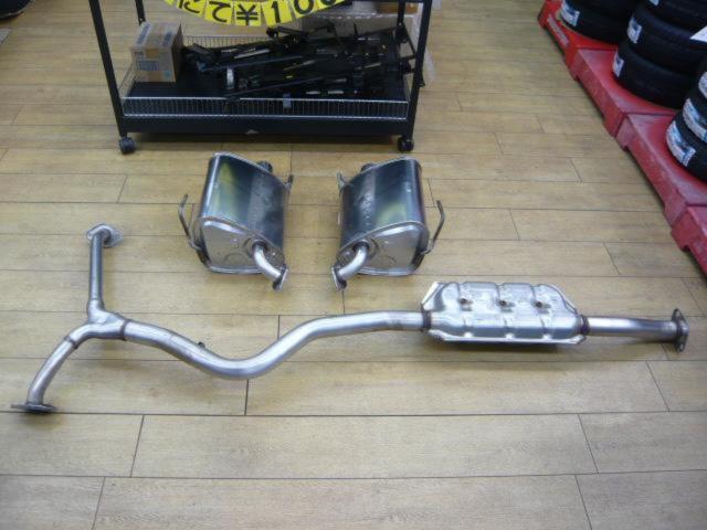 ท่อไอเสียแท้ SUBARU WRX STI/VAB F type (หลัง+ท่อกลาง)
