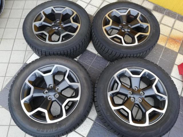 ล้ออลูมิเนียมแท้ Subaru XV + YOKOHAMA IG60 225/55R17