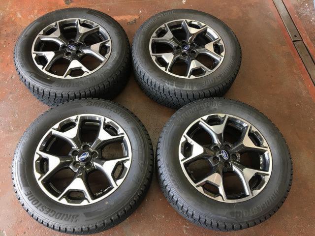 ล้ออลูมิเนียมแท้ Subaru XV + BRIDGESTONE BLIZZAK DM-V3