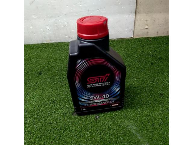 น้ำมันสมรรถนะ STI 5W-40 1L ยังไม่เปิด