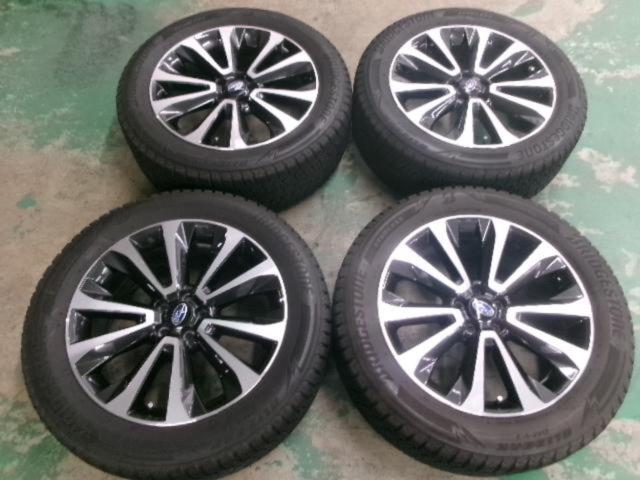 ล้อแท้ Subaru Forester/SJ series+BRIDGESTONE BLIZZAK DM-V3 225/55R18 98Q