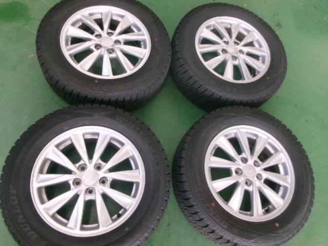 ล้อ SUBARU Impreza Sports/GP series แท้+DUNLOP WINTERMAXX WM02 195/65R15 91Q