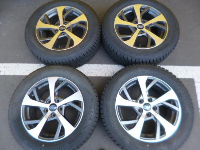 BRIDGESTONE BLIZZAK DM-V3 + ล้อ Subaru SK Forester แท้ option SAA