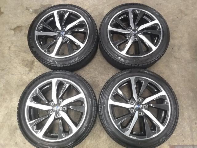 ★ชุดไร้สตั๊ดที่แข็งแกร่งที่สุด★ ล้ออะลูมิเนียม Subaru แท้ (SUBARU) Levorg/VN5 STI SPORT + BRIDGESTONE (Bridgestone) BLIZZAK VRX3