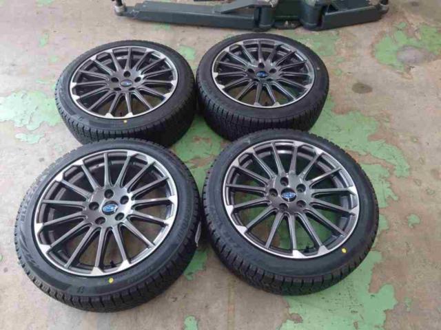 ล้อแท้ Subaru (SUBARU) Levorg (VM series/STi SPORTS) ล้อแท้ + BRIDGESTONE (Bridgestone) BLIZZAK VRX2 225/45R18 ชุด 4 ชิ้น