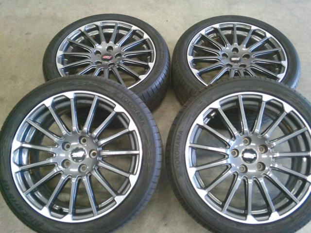 ล้อแท้ Subaru VM Levorg STI Sports+ YOKOHAMA BluEarth-GT