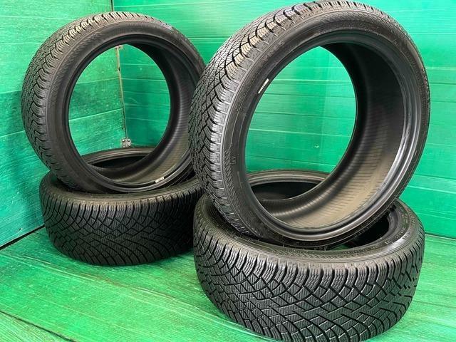 Nokian Hakkapelitta R5 ชุดยาง studless มือสอง 4 เส้น สำหรับ Mini Clubman, Golf, BMW 1 series, 3 series, BRZ, 86, ฯลฯ.